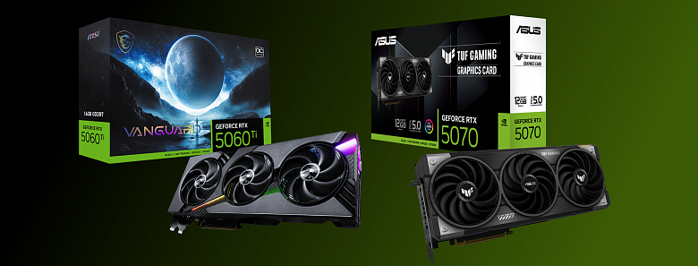 RTX 5070 vs RTX 5060 Ti 16GB: сравнение характеристик и тесты в играх