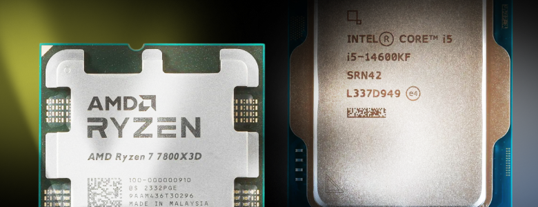 Ryzen 7 7800X3D vs Core i5-14600KF – что выбрать для игр и работы?