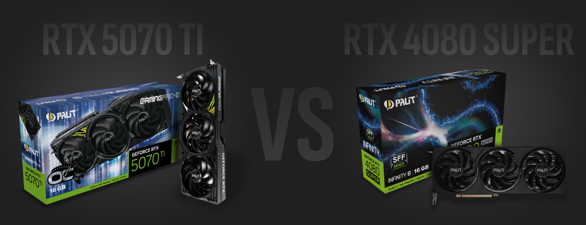 RTX 5070 Ti vs RTX 4080 Super - сравнение видеокарт