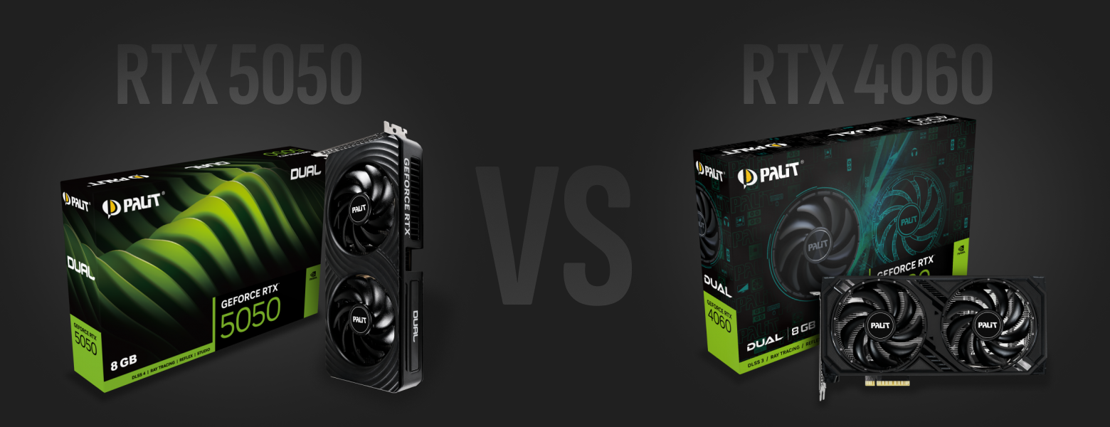 RTX 5050 vs RTX 4060 - сравнение производительности в играх