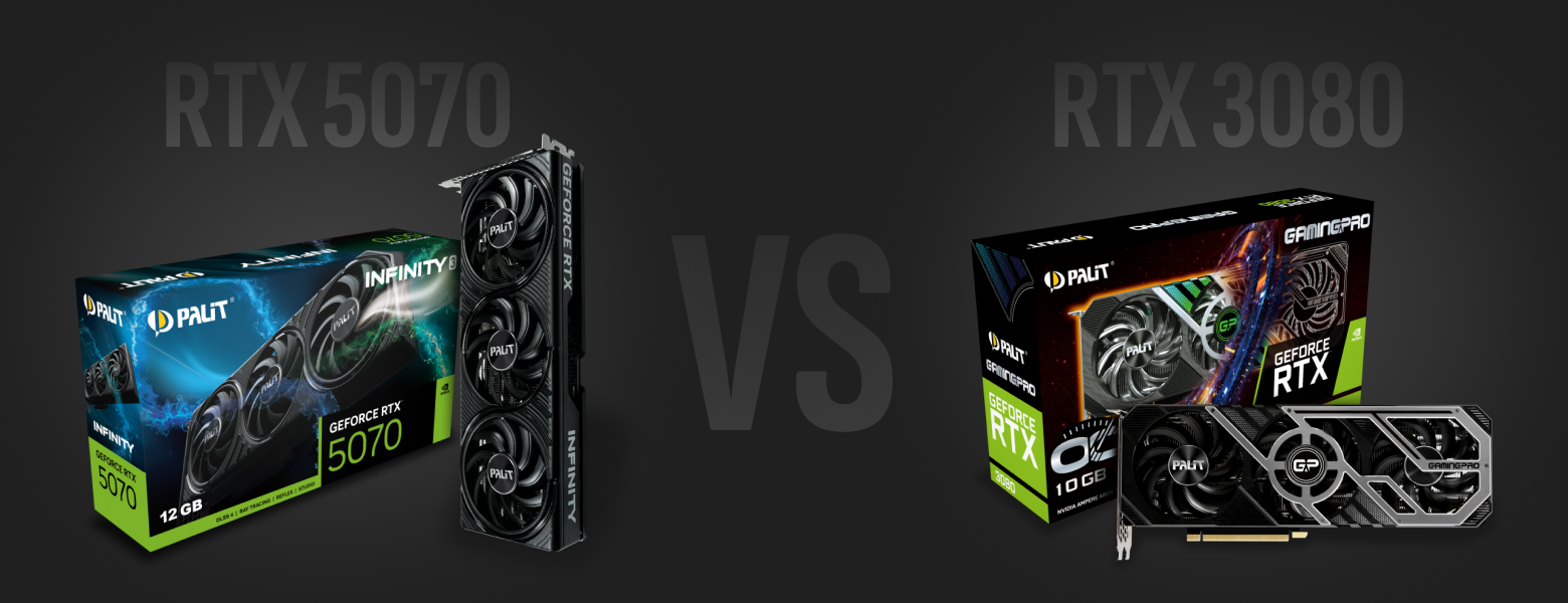 RTX 5070 vs RTX 3080 - сравнение производительности в играх