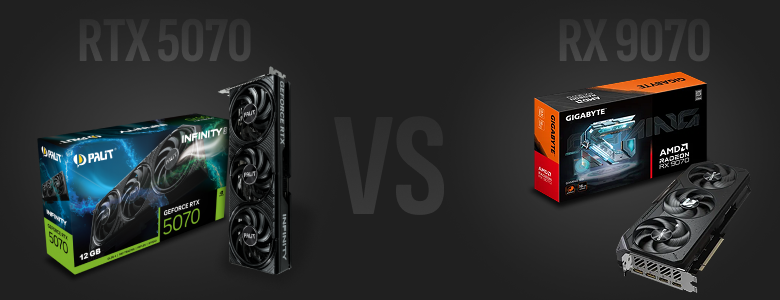 RTX 5070 vs RX 9070 - какую видеокарту выбрать?