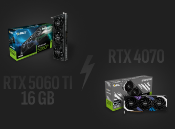 RTX 5060 Ti 16G vs RTX 4070 - сравнение характеристик и производительности