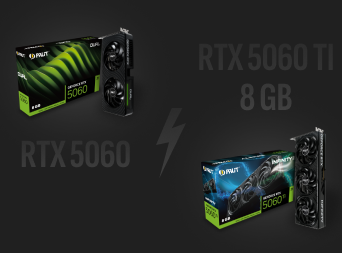 RTX 5060 vs RTX 5060 Ti 8GB - какую видеокарту выбрать?