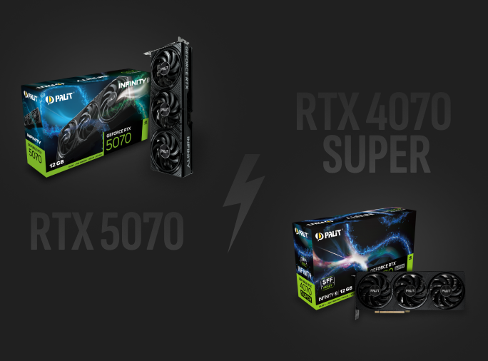 RTX 5070 vs RTX 4070 Super - сравнение характеристик и производительности