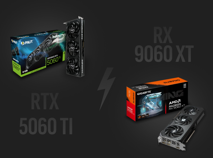 GeForce RTX 5060 Ti vs Radeon RX 9060 XT - какую видеокарту выбрать?
