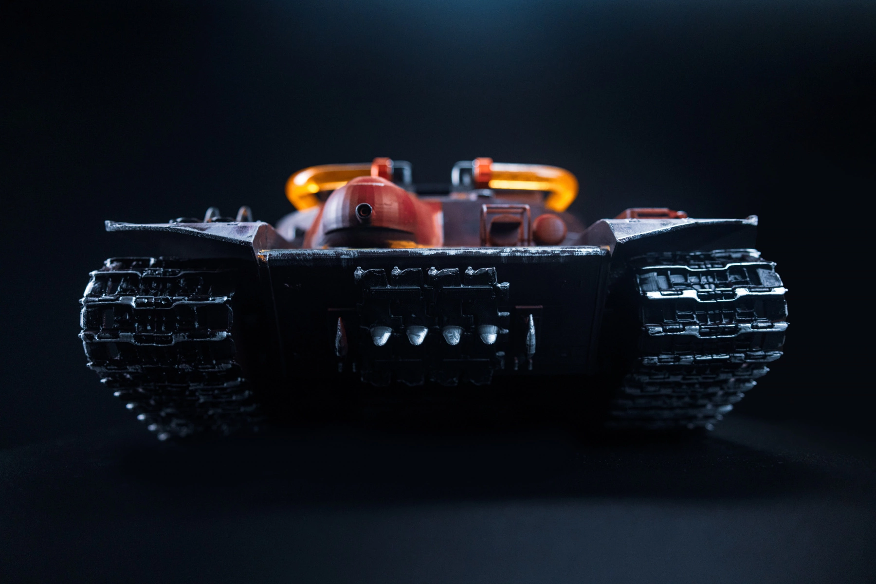 Компьютер в стиле огнеметного танка Горыныч фото 4